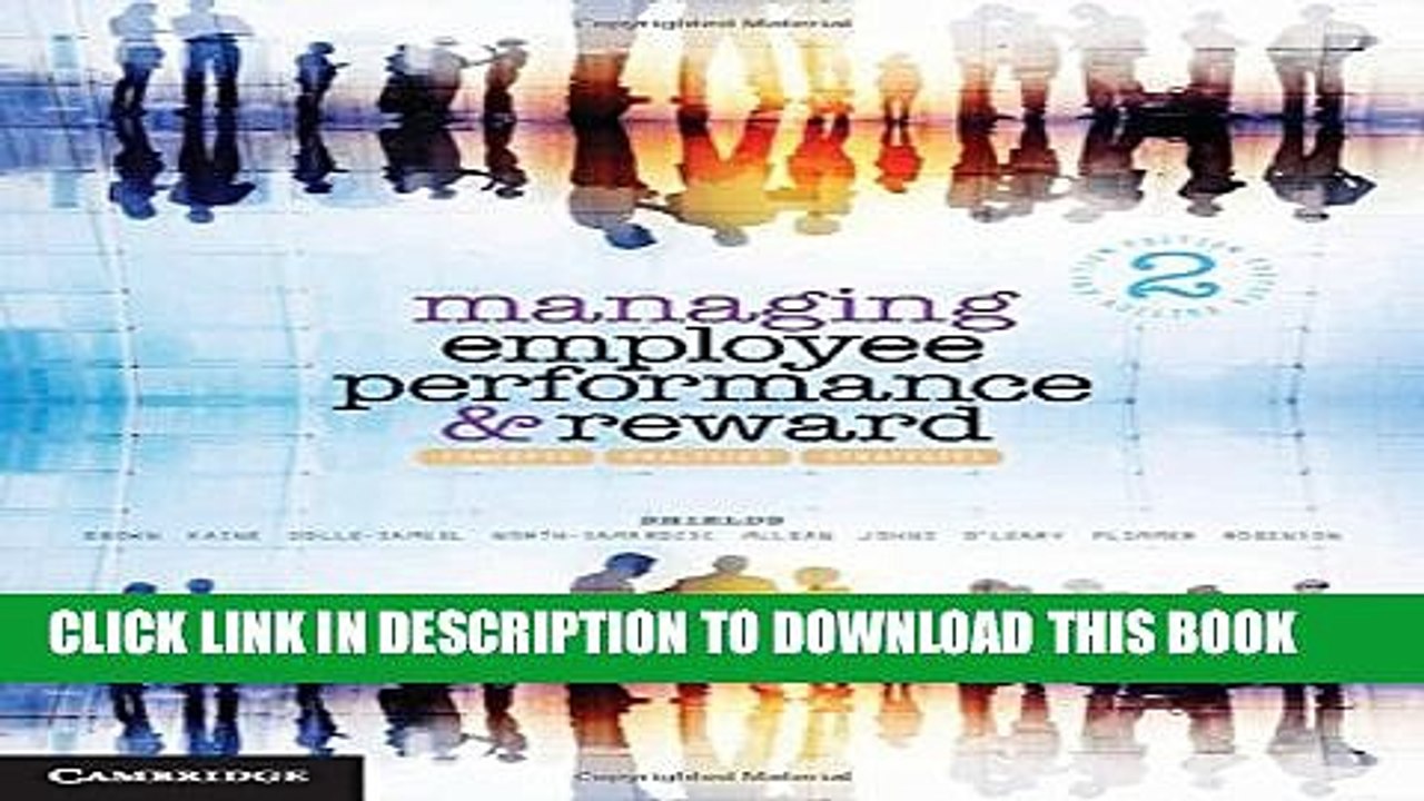 [PDF] Managing Employee Performance and Reward: Concepts, Practices, Strategies Popular Colection