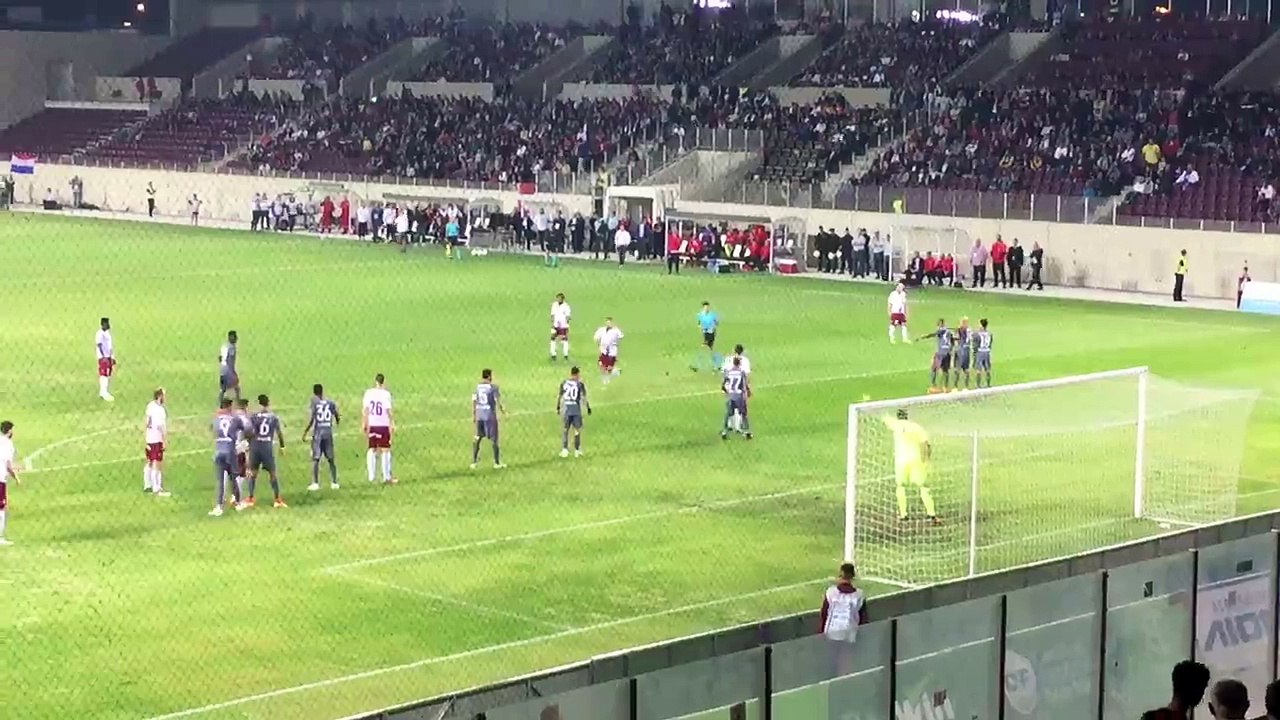 5η ΑΕΛ-Ολυμπιακός 1-0 2016-17 Ευκαιρία της ΑΕΛ Gate camera