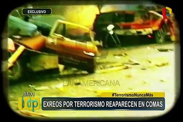 EXCLUSIVO: Exreos por terrorismo reaparecen en marcha de mausoleo en Comas