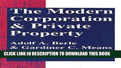 [PDF] The Modern Corporation and Private Property Popular Colection