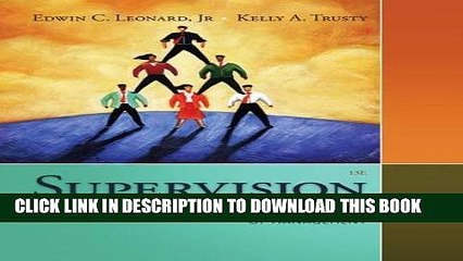[PDF] Supervision: Concepts and Practices of Management Full Colection