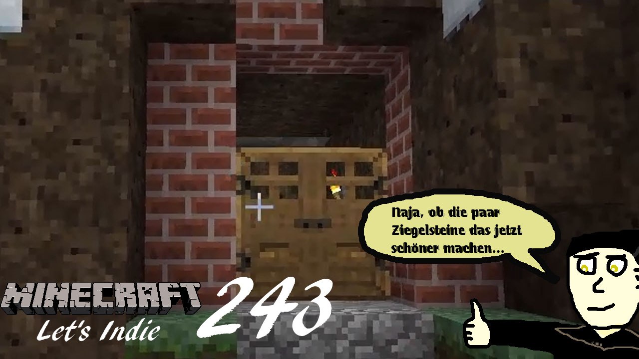 Minecraft let's indie 243: verschönerung des pferdestalls