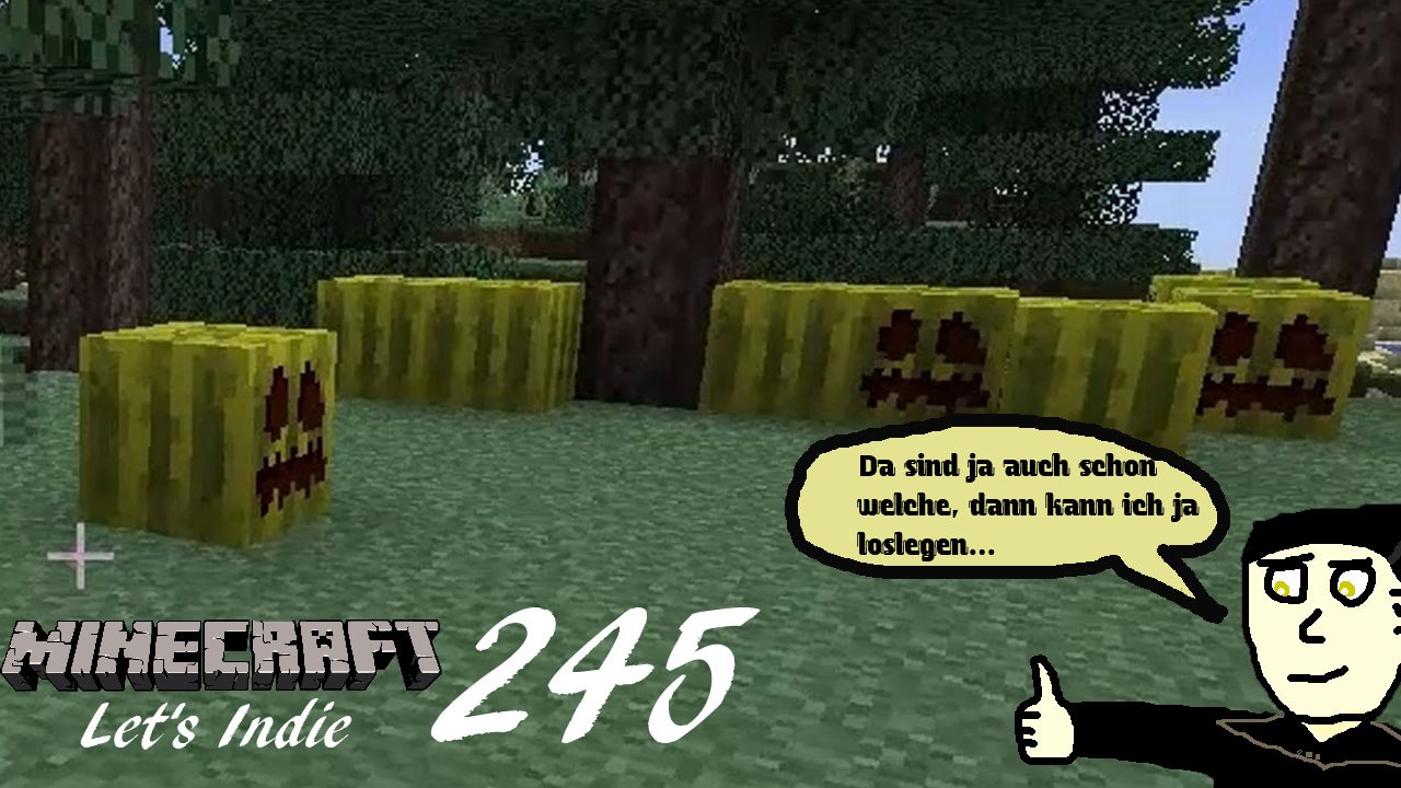 Minecraft Let's Indie 245: Die Kürbissuche