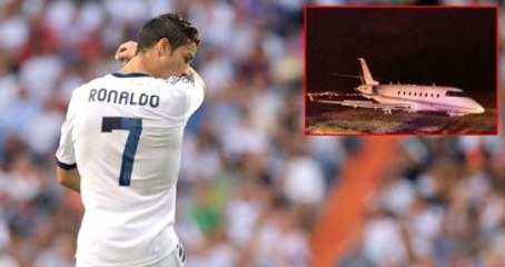 Cristiano Ronaldo'nun Uçağı İniş Takımları Çalışmayınca Kaza Yaptı