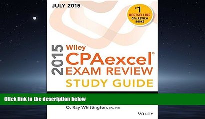 Enjoyed Read Wiley CPAexcel Exam Review 2015 Study Guide July: Regulation (Wiley Cpa Exam Review)