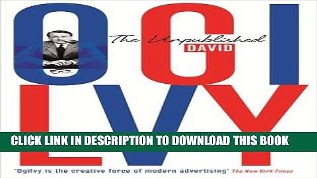 [PDF] The Unpublished David Ogilvy Popular Online