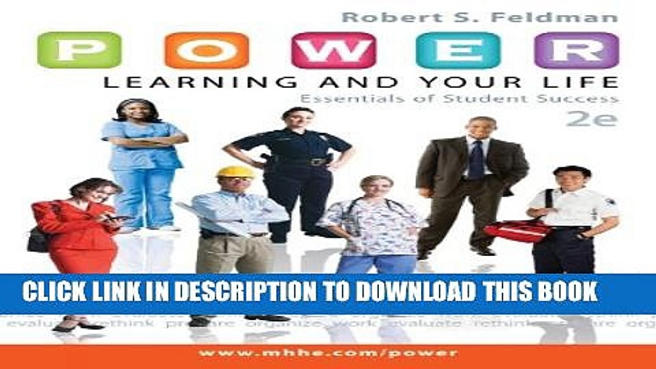 [PDF] P.O.W.E.R. Learning and Your Life: Essentials of Student Success [Full Ebook]
