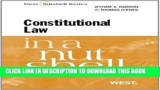 [PDF] Constitutional Law in a Nutshell, 7th (Nutshell Series) Popular Collection