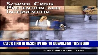 Collection Book School Crisis Prevention and Intervention
