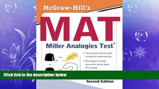 complete  McGraw-Hill s MAT Miller Analogies Test, Second Edition