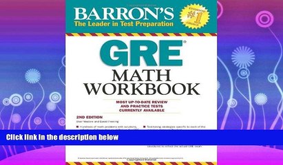 FAVORITE BOOK  Barron s GRE Math Workbook, 2nd Edition