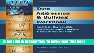 New Book Teen Aggression   Bullying Workbook