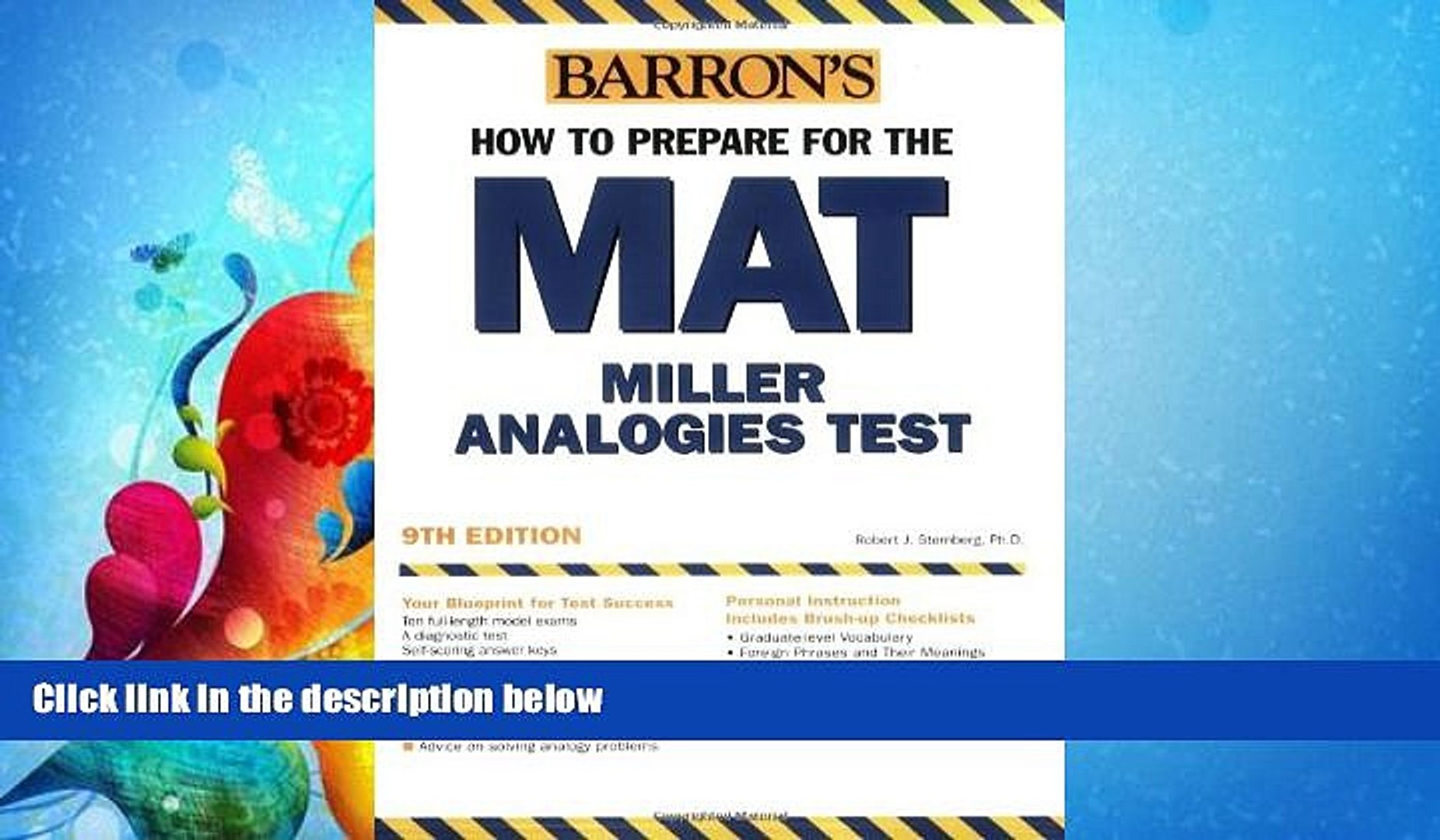 Different Barron S How To Prepare For The Mat Miller Analogies