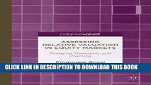 [PDF] Assessing Relative Valuation in Equity Markets: Bridging Research and Practice Full Online