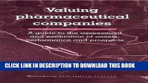[PDF] Valuing Pharmaceutical Companies: A Guide to the Assessment and Evaluation of Assets,
