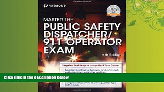 Choose Book Master the Public Safety Dispatcher/911 Operator Exam