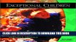 [PDF] Exceptional Children: An Introduction to Special Education (7th Edition) Full Online