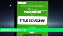 Choose Book Title Searcher(Passbooks) (Career Examination Series)