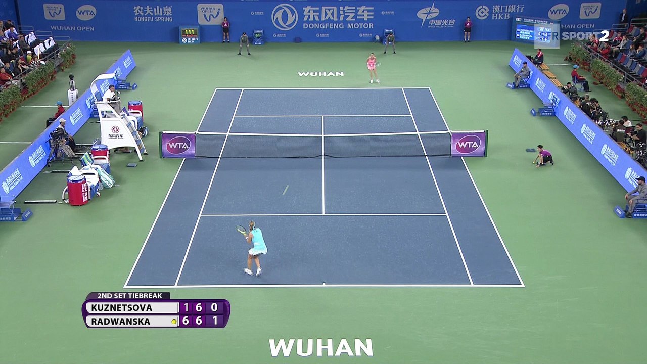 WTA Wuhan - 1/4 de finale - Le top 5 de Kuznetsova - Radwanska