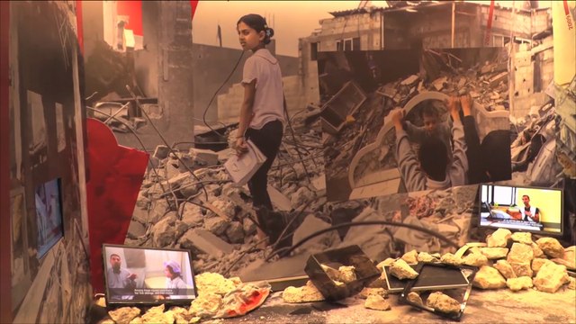 أطباء بلا حدود تقدم عرضا تفاعليا لمأساة فلسطين