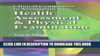 [PDF] Clinical Companion for Estes  Health Assessment and Physical Examination, 4th Full Colection