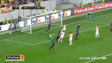 Taras Stepanenko GOAL HD Shakhtar Donetsk 1-0 Braga 29.09.2016