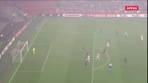 Klaassen great chance for Ajax against St. Liege 29.09.2016 HD
