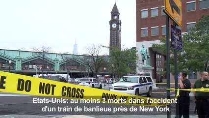 USA: au moins 3 morts dans l'accident d'un train près de NY
