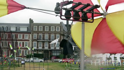 Cerf volant castagnettes à Dieppe