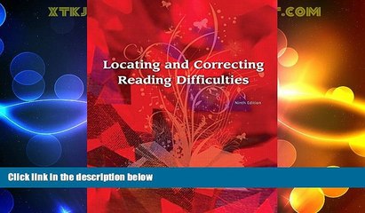 Big Deals  Locating and Correcting Reading Difficulties (9th Edition)  Free Full Read Most Wanted