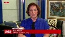 Zvia Valden, daughter of Shimon Peres, speaks exclusively to I24news