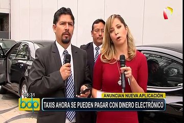 Novedoso sistema: pague con dinero virtual su taxi