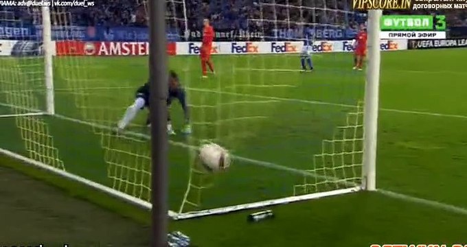 Schalke vs Salzburg 2-0 Howedes