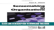 [PDF] Sensemaking in Organizations (Foundations for Organizational Science) Popular Collection