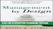 [PDF] Management by Design: Applying Design Principles to the Work Experience Full Online