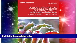 Big Deals  School Counselor Accountability: A MEASURE of Student Success (3rd Edition) (Merrill