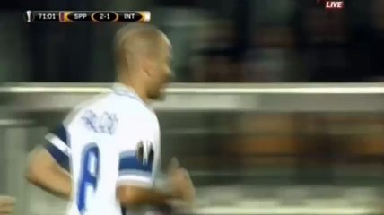 2-1 Rodrigo Palacio Goal HD - Sparta Praga 2 - 1 Inter 29-09-2016 HD