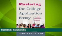 Big Deals  Mastering the College Application Essay: The Art of Writing to Discover  Best Seller