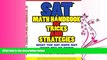 FAVORITE BOOK  SAT Math Handbook of Tricks and Strategies