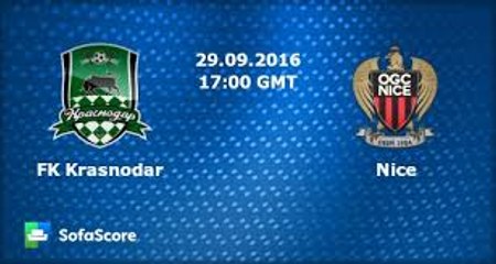 Krasnodar 5-2 Nice - All Goals & Highlights 29.09.2016