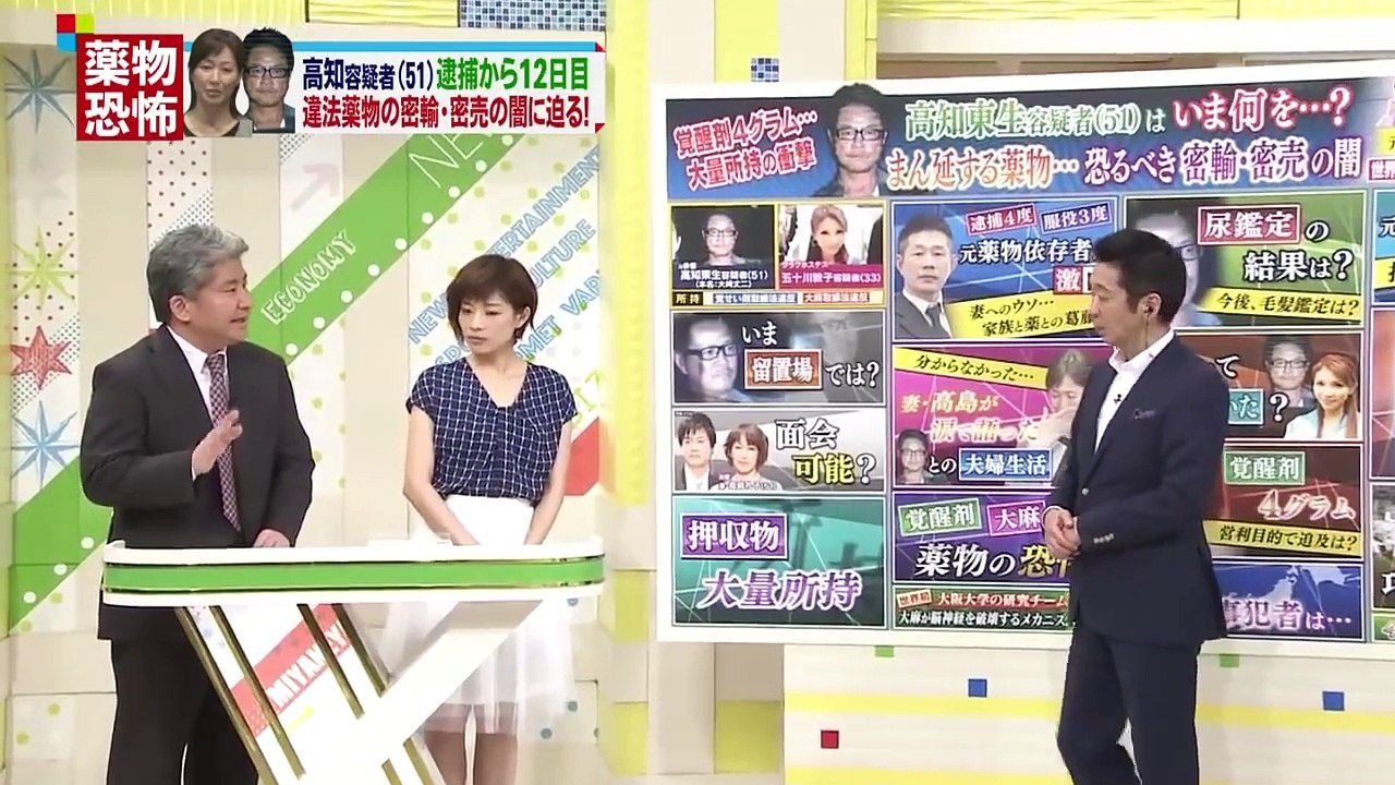 高知東生とｼｬﾌﾞ愛人 快楽の代償 覚せい剤 逮捕