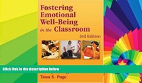 Must Have PDF  Fostering Emotional Well-Being in the Classroom, Third Edition  Best Seller Books
