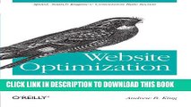 [PDF] Website Optimization: Speed, Search Engine   Conversion Rate Secrets Popular Online