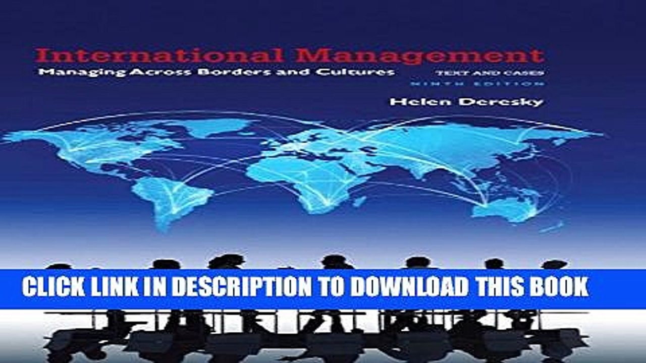 [PDF] International Management: Managing Across Borders and Cultures, Text and Cases (9th Edition)