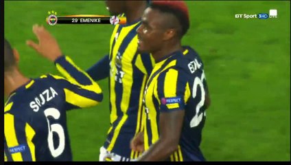 Emmanuel Emenike Goal - Fenerbahce	1-0	Feyenoord 29.09.2016