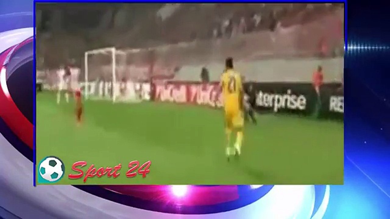 Pieros Sotiriou Goal Olympiacos 0 - 1 APOEL Nicosia 29-09-2016