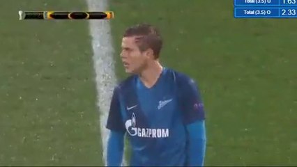 1-0 Alexander Kokorin Goal HD - Zenit 1-0 AZ Alkmaar 29.09.2016 HD