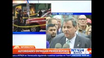 Gobernadores Chris Christie y Andrew Cuomo ofrecen declaraciones tras colisión de tren de pasajeros en Nueva Jersey