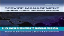 [PDF] Service Management: Operations, Strategy, Information Technology Popular Online