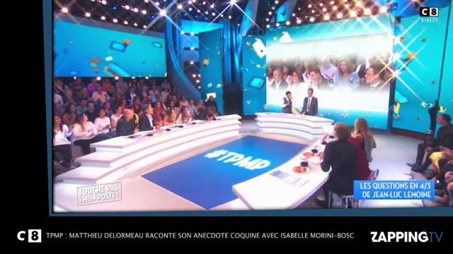 TPMP - Matthieu Delormeau : Isabelle Morini-Bosc séduite, leur anecdote coquine dévoilée (Vidéo)
